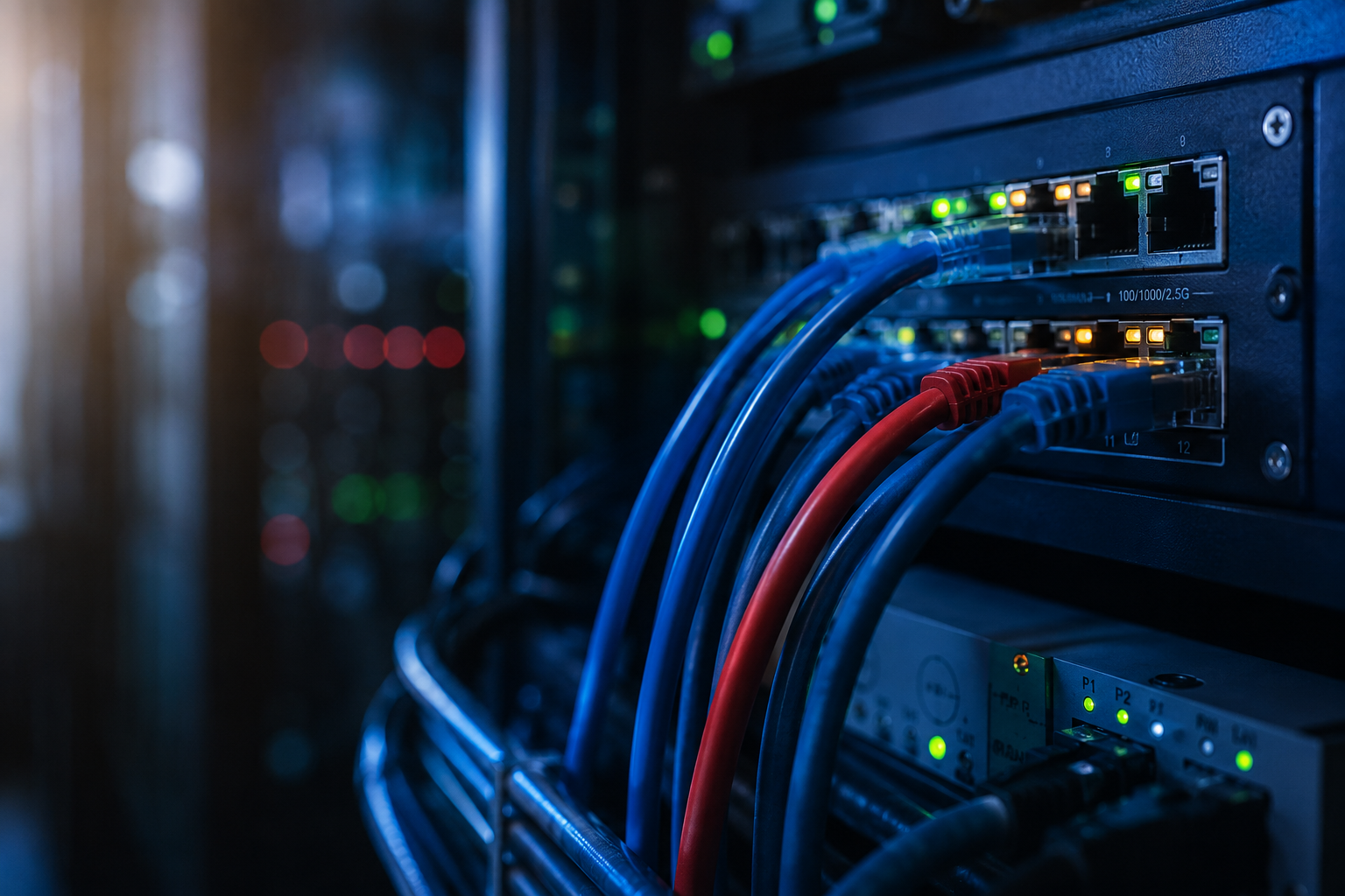 Redes industriales vs redes de oficina: por qué no son lo mismo