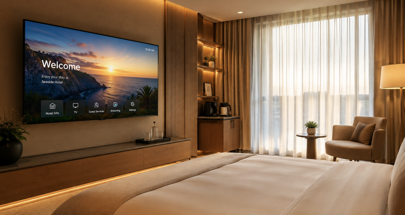 IPTV en hoteles y hospitales: qué es, cómo funciona y por qué ya no basta con una antena